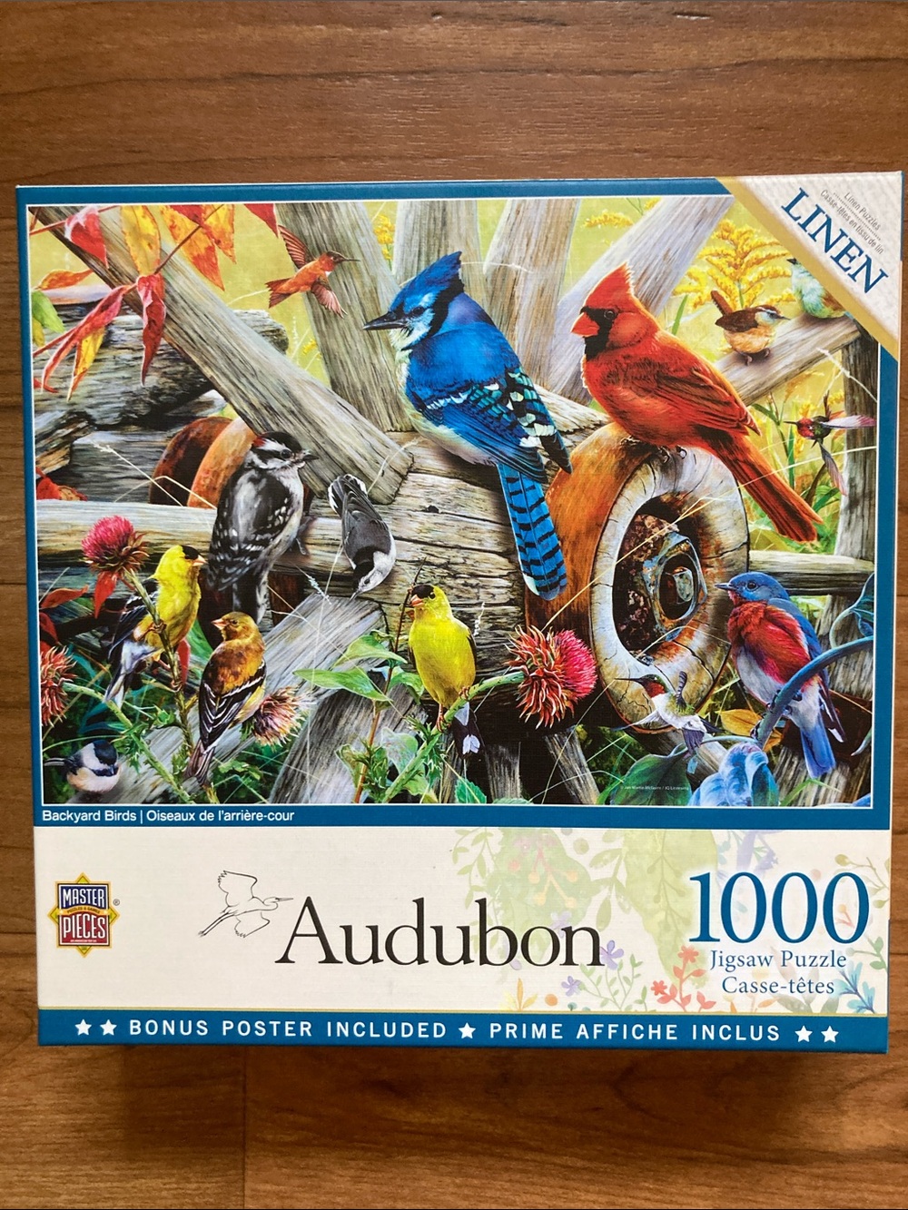 Puzzle 1000 piece Backyard Birds Audubon